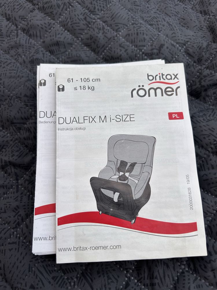 Fotelik Britax Dualfix M i-size 360 RWF