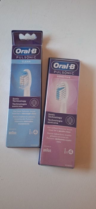 Końcówki do szczoteczki sonicznej oral B