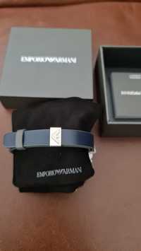 Bransoletka męska emporio armani.