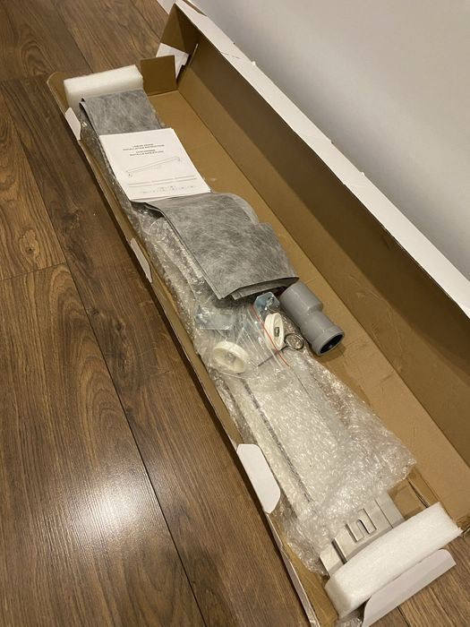 Odpływ liniowy prysznicowy – stal nierdzewna, nowy