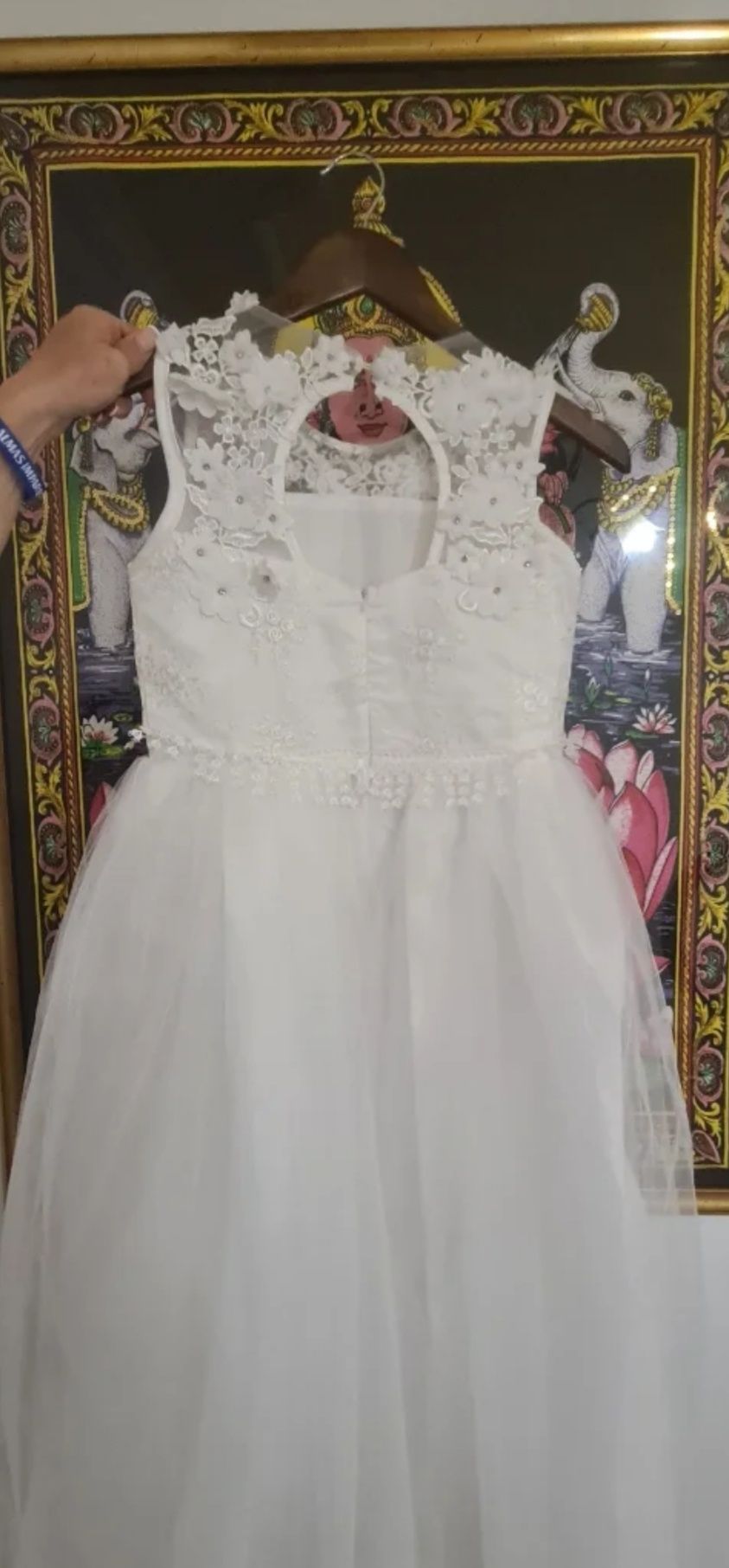 Vestido cerimônia, primeira comunhão, casamento.