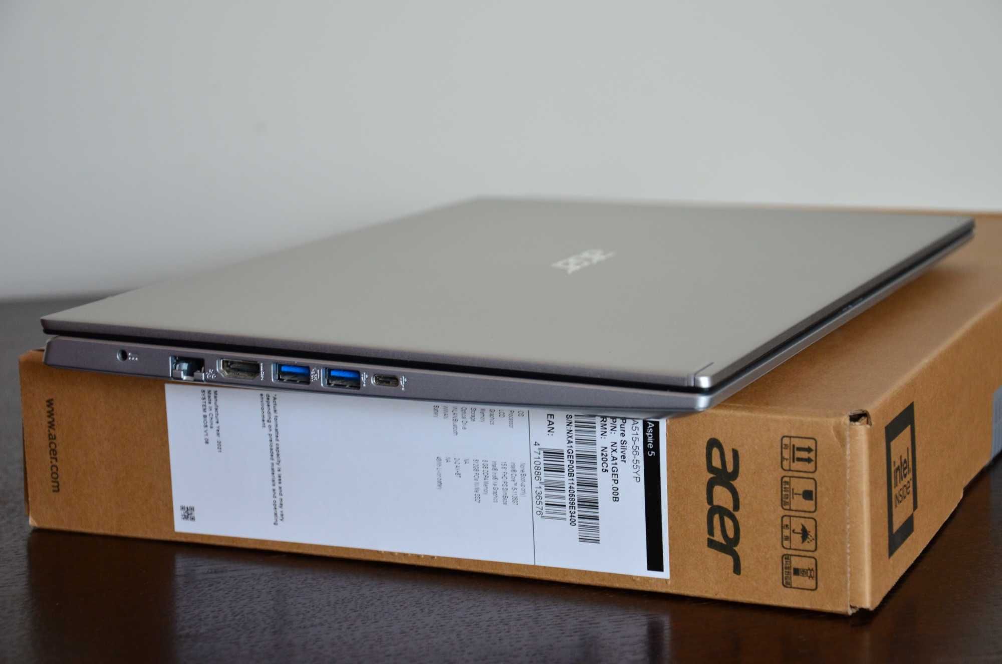 Laptop Acer Aspire 5 15,6" i5-1135G7 8GB RAM 512 Dysk Windows 11 Home