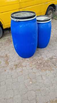 Beczki plastikowe 200 l i 120 l