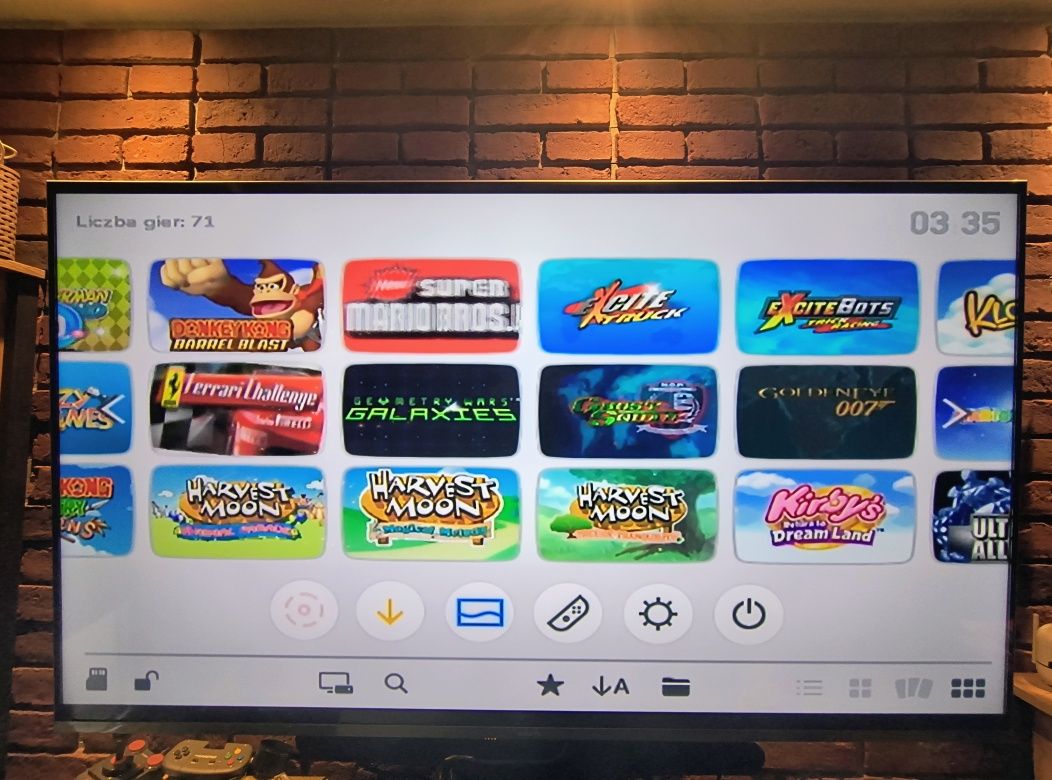 Przerobiona Nintendo Wii BOX 128GB CFW zestaw