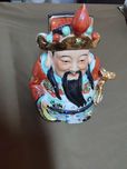 Estatueta Decorativa Oriental - Deus Lu