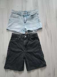 Spodenki jeans r.146