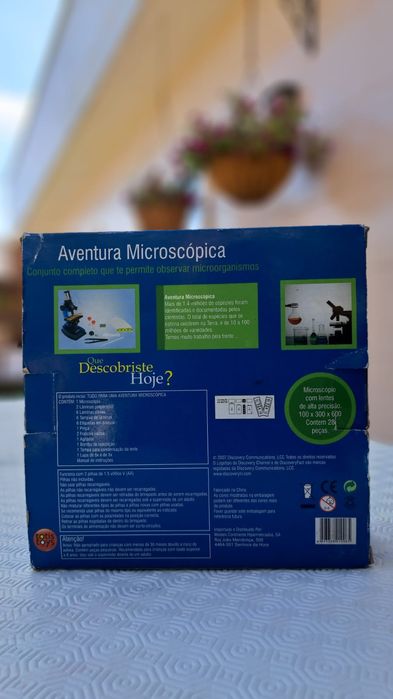 Microscópio para criança