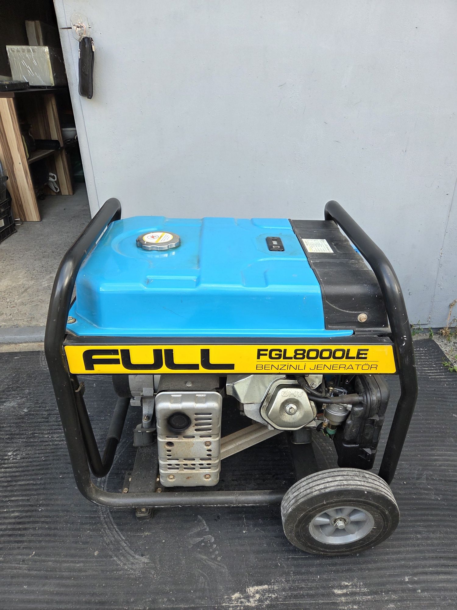 Бензиновый генератор Full fgl 8000le  6 кВт.