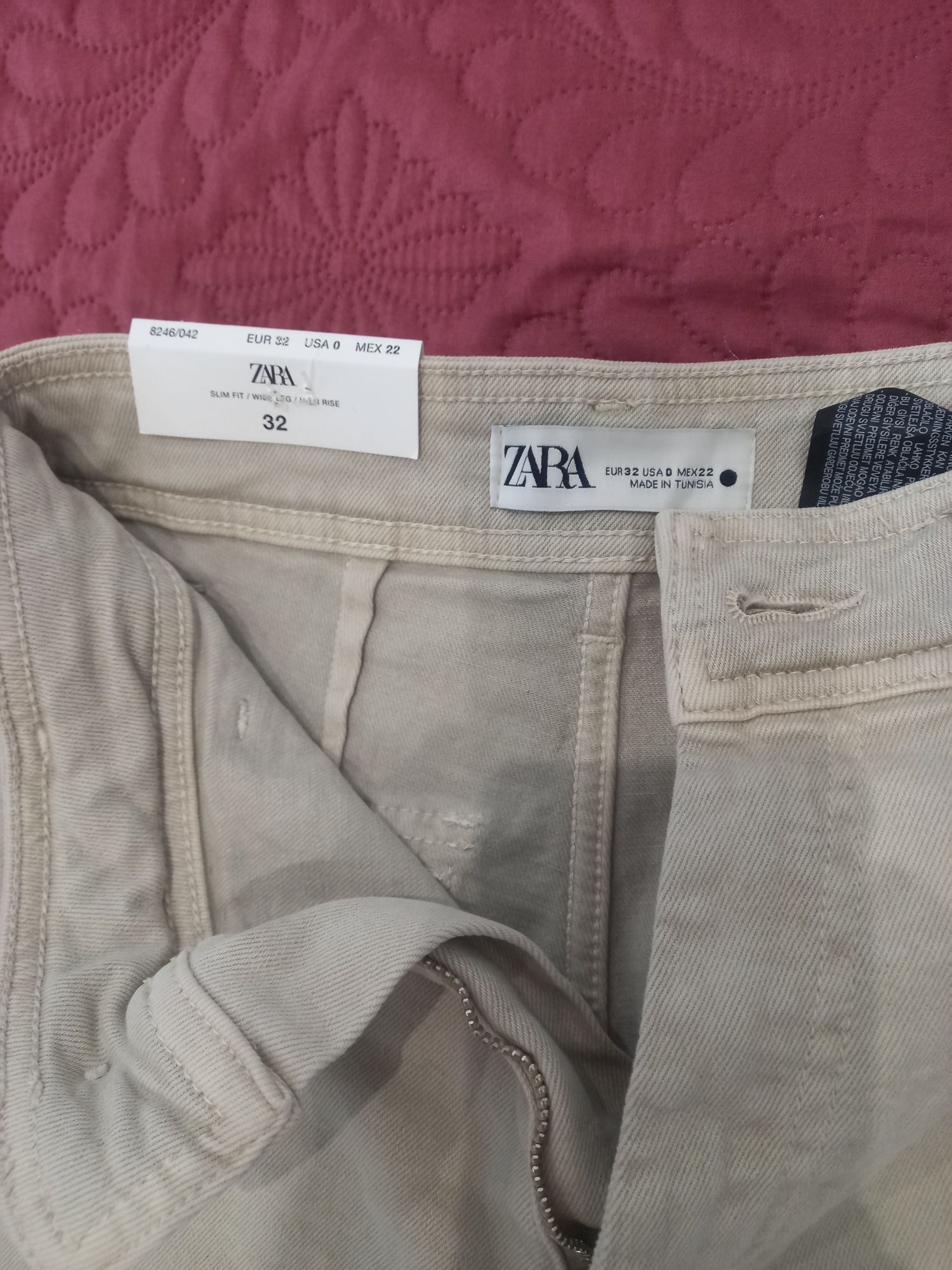 Штани  джинси (нові) карго ZARA