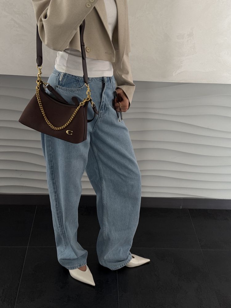 Сумка Coach коричнева