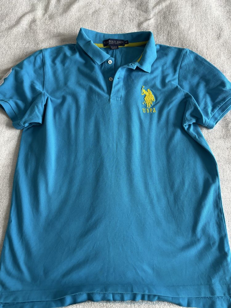 Turkusowa kosxulka polo ralph uniwersalna