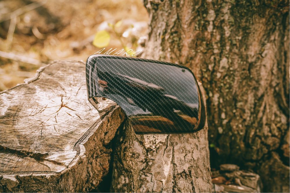Capas de Espelhos em Look Carbono Glossy(BMW E46, E39) | NOVAS
