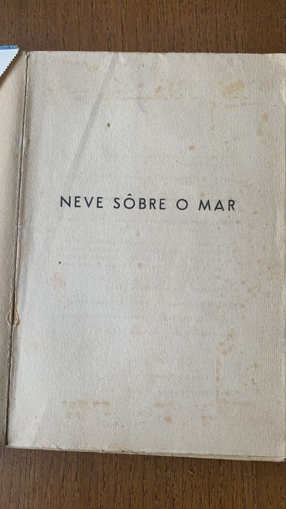 Neve sobre o Mar
