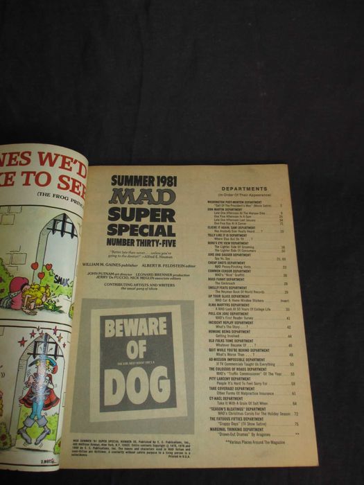 Revistas Mad Super Special 1971 a 1993