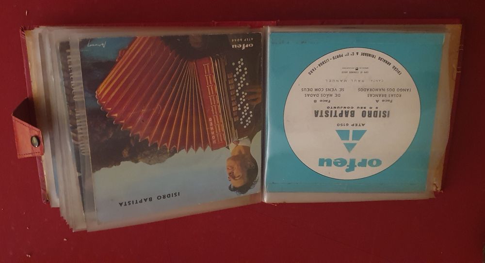 Conjunto de discos vinil