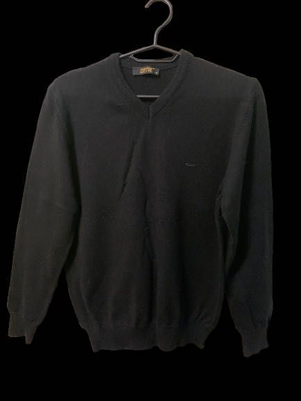 Чорна чоловіча кофта (джемпер)
