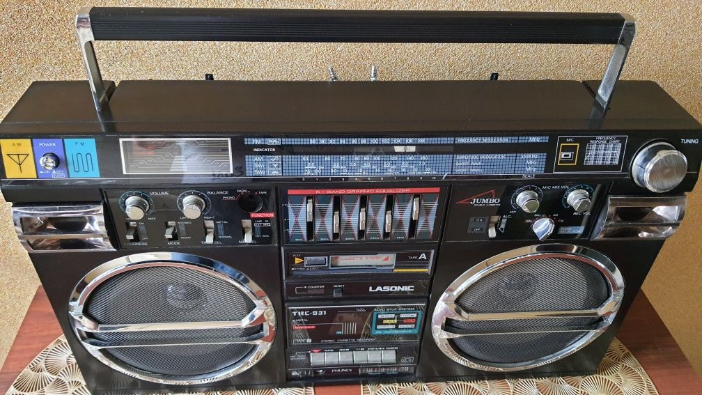 Radio magnetofon - stereo Boomboks - LASONIC TRC-931-- możliwa ZAMIANA