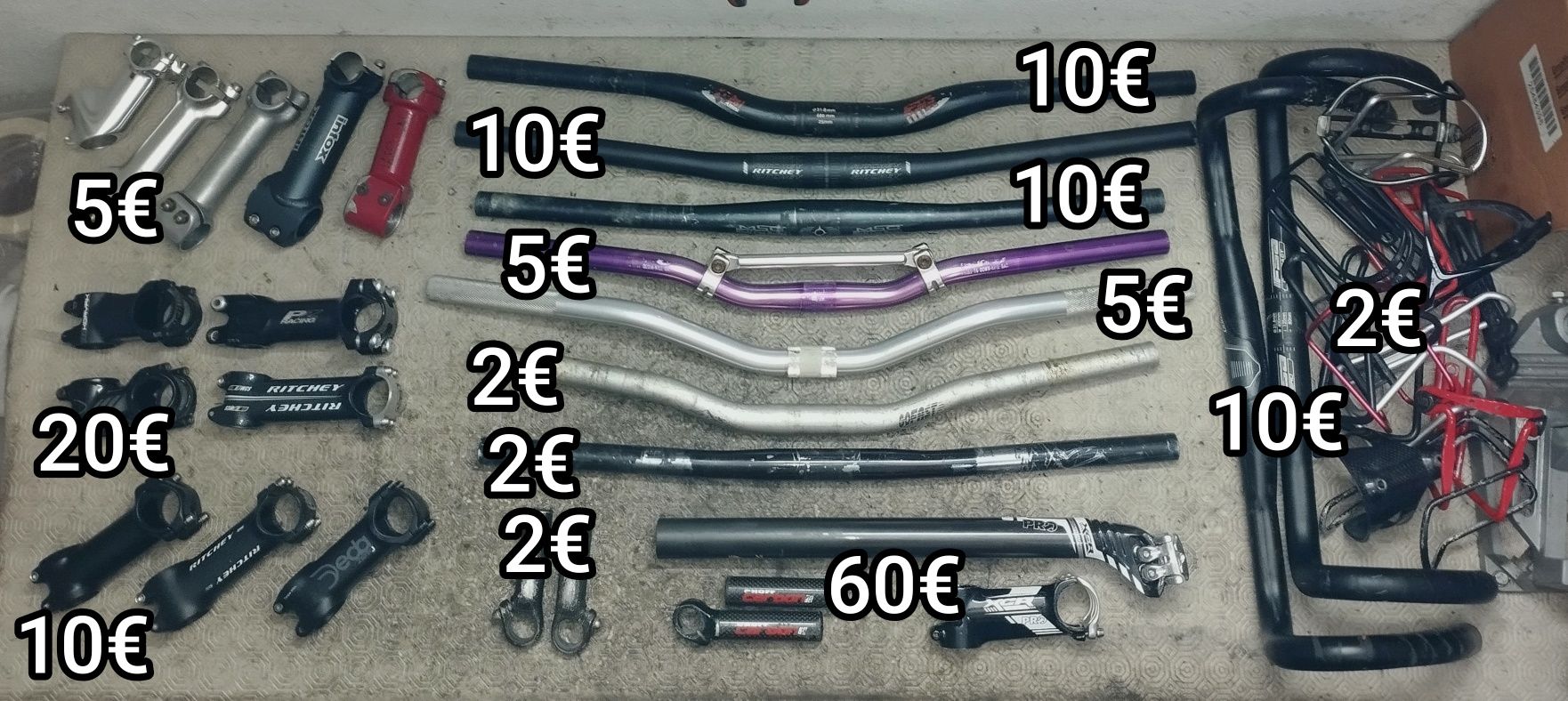 SKOTCH’s Bikes Garage... Peças, pecinhas e um monte de parafusos!!!