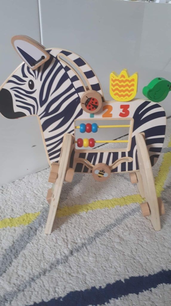 Manhattan toy zabawka edukacyjna Zebra