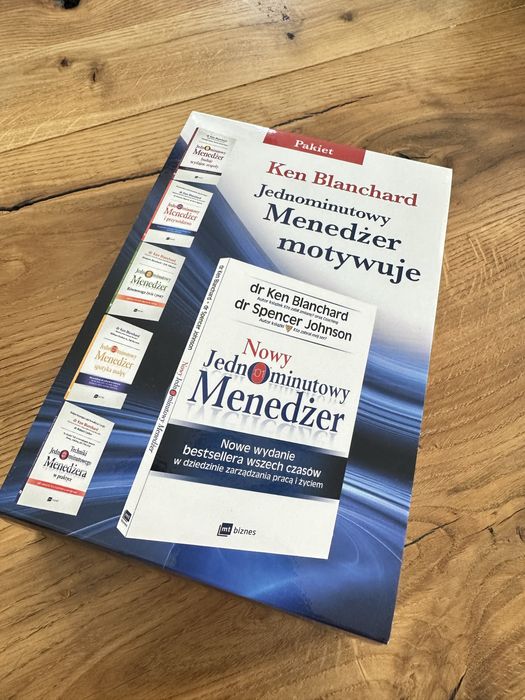 Jednominutowy menadżer motywuje cala seria Ken Blanchard