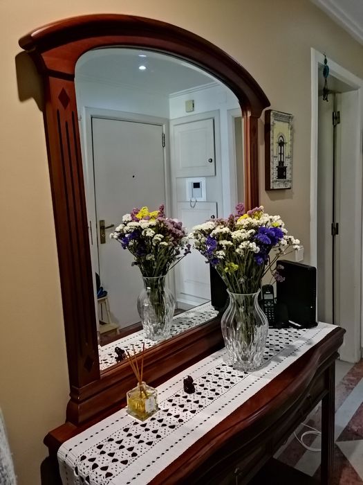 Móvel de entrada em cerejeira