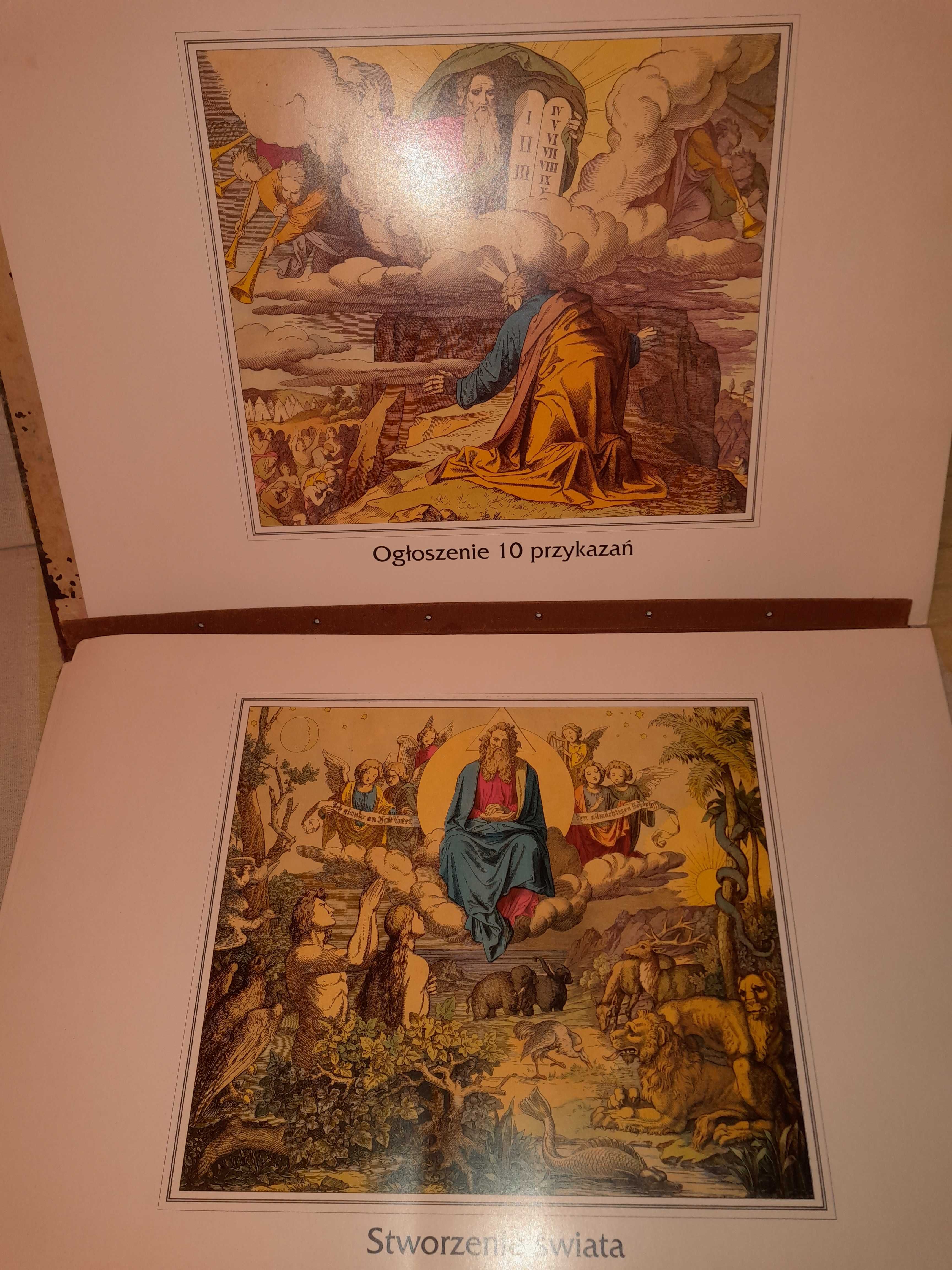 Obrazy religijne Jezus Maryja katolik katechizm rycina grafika