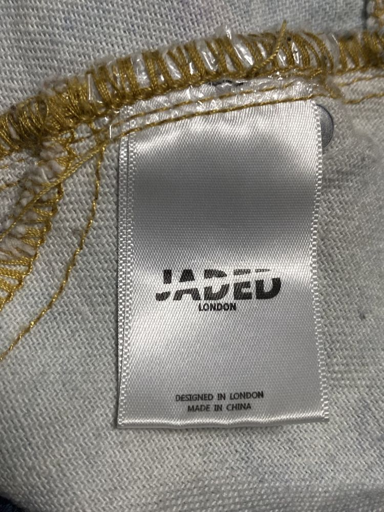 Jaded London Marble Print Jeans джинсы с принтом
