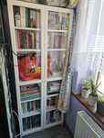 IKEA BILLY OXBERG Regał biały 80x30x202 cm