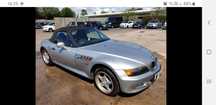 Maska błotnik zderzak lampa BMW Z3 arktissilber metallic