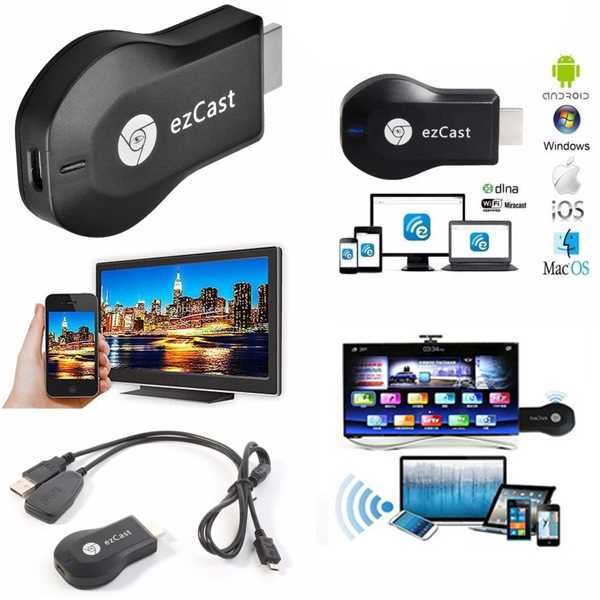 Медиаплеер Miracast AnyCast M2 Plus HDMI, Wi-Fi (chromecast, СмартТВ)