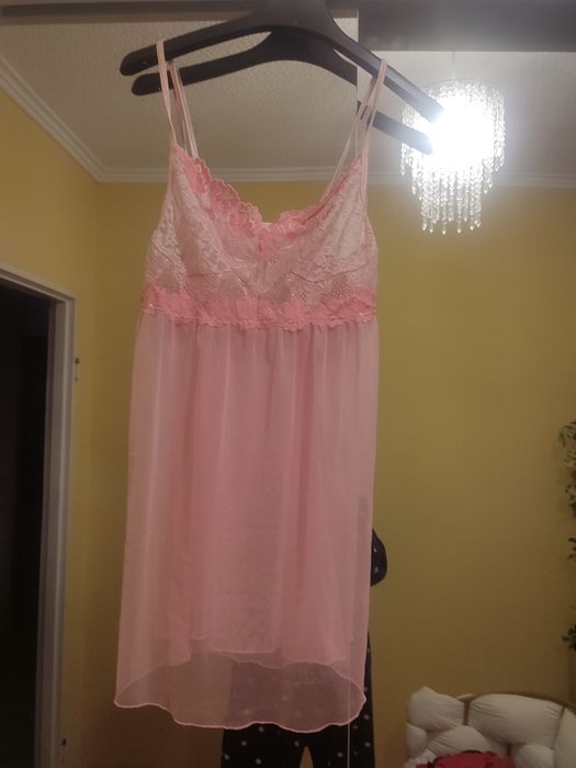 Koszulka nocna różowa