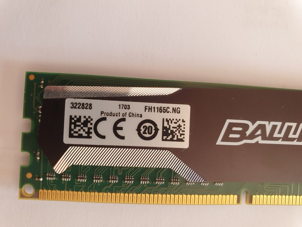 Memória ram 4gb ddr3 Ballistrx