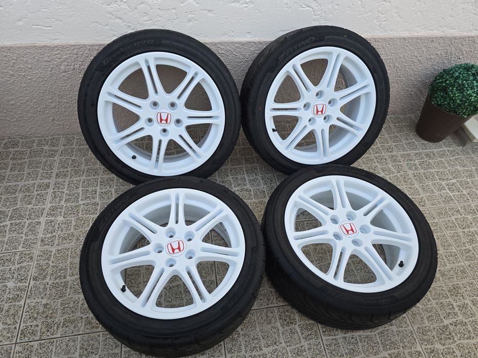 Jantes Honda Civic EP3 com Semi-slicks