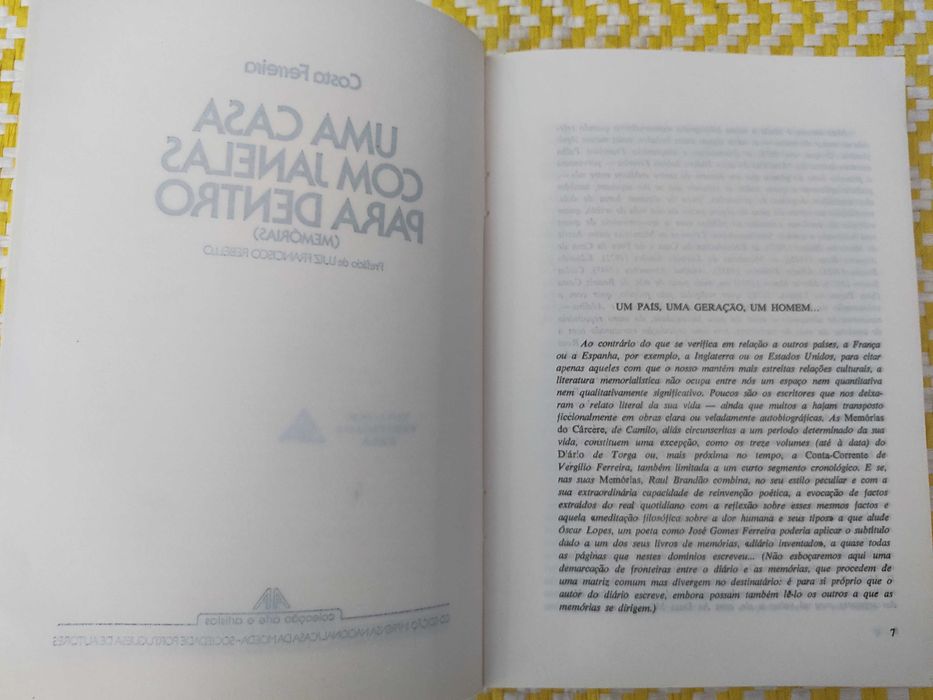 Uma casa com janelas para dentro - Costa Ferreira