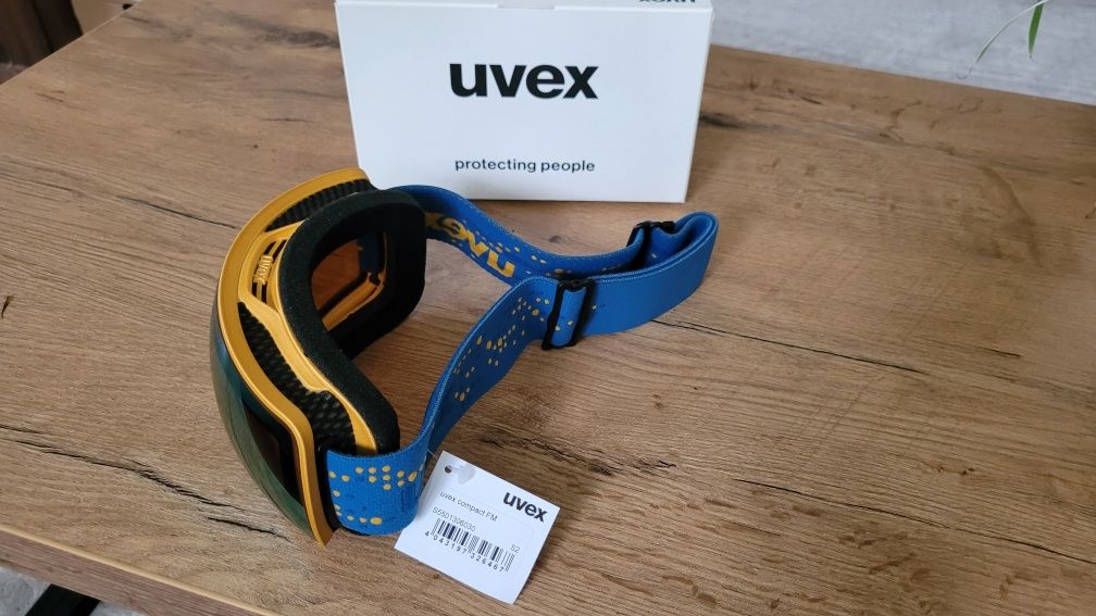 Gogle narciarskie snowboardowe Uvex Compact fm S2