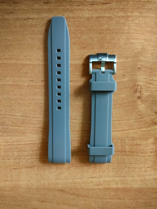 Pasek do zegarka silikonowy 20 mm. Nowy
