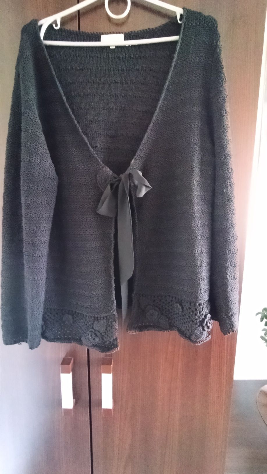 Ażurowa Oryginalna tuniczka - sweterek 2 XL