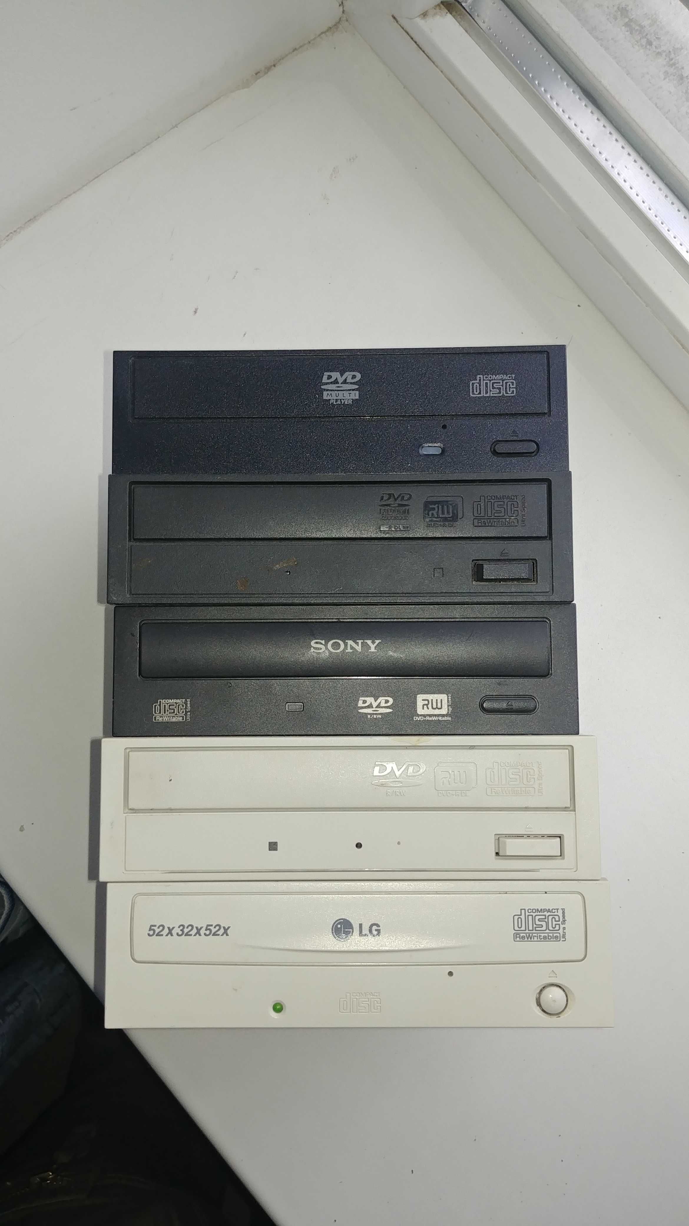 Оптические приводы дисководы CD/DVD-Rom Sony LG