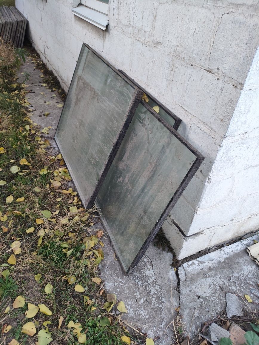 Стеклопакеты, стекла, рамы