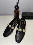 Skórzane mokasyny/loafersy ZARA