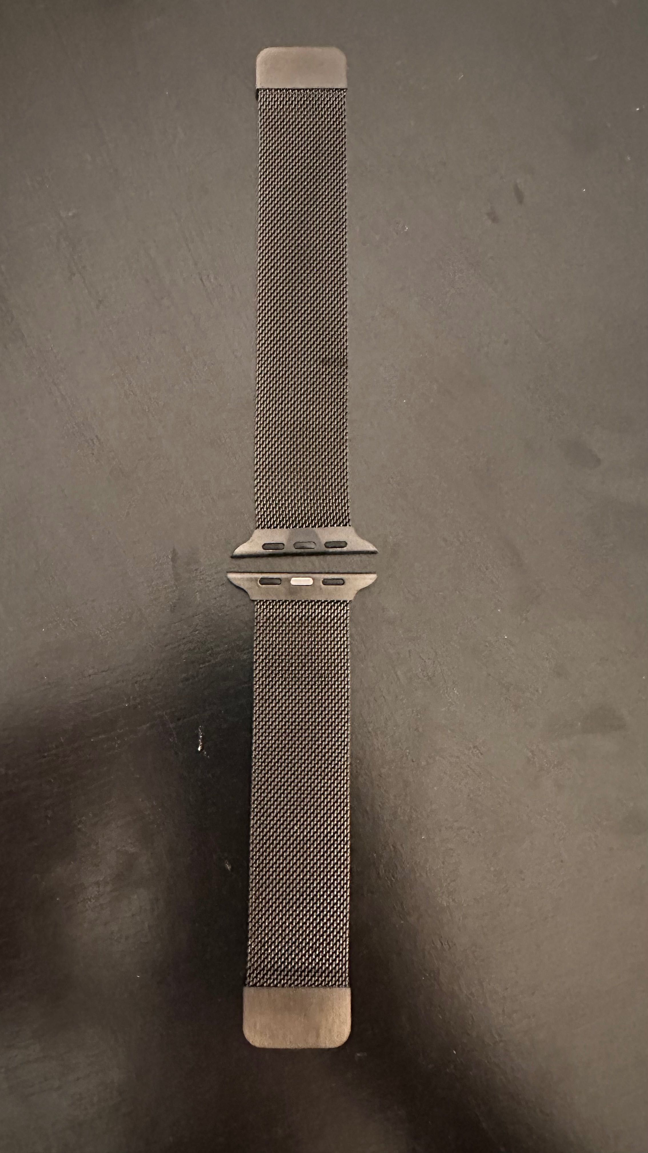 Conjunto de 2 Braceletes Apple Watch 44mm em metal