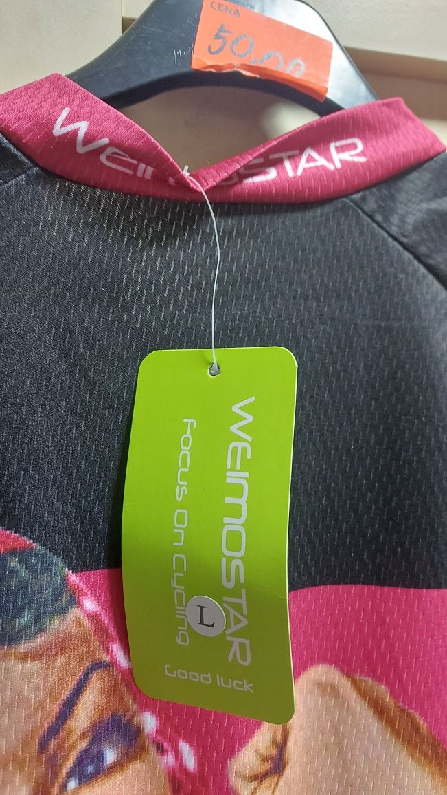 Nowa koszulka na rower damska Weimostar