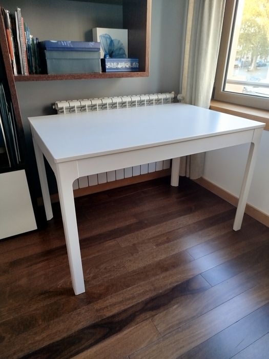 Mesa Branca IKEA Extensível 120x80cm