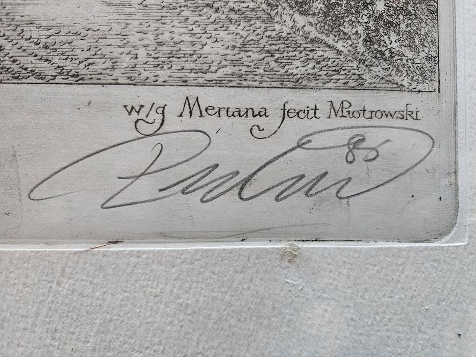 Prezent na święta unikalna rycina Elbląga !!!