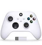 Pad bezprzewodowy do PC Android PS3 TV + USB Dongle Biały