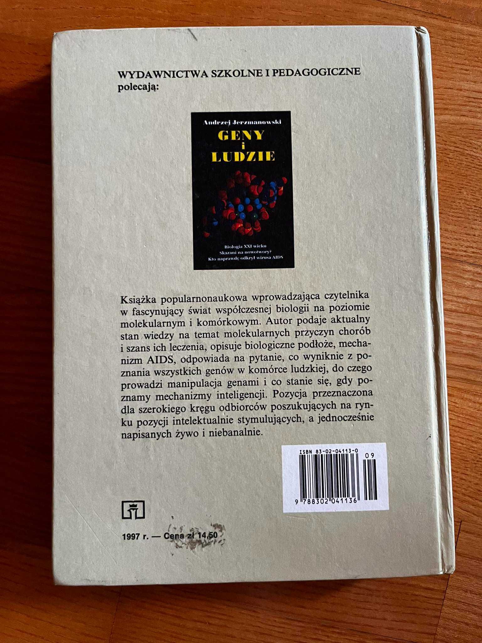 Biologia dla klasy o profilu biologiczno-chemicznym A.Jerzmanowski