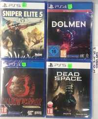 Gry PS4/PS5 Shadow Warrior 3 Dolmen Sniper Elite 5 Dead Space