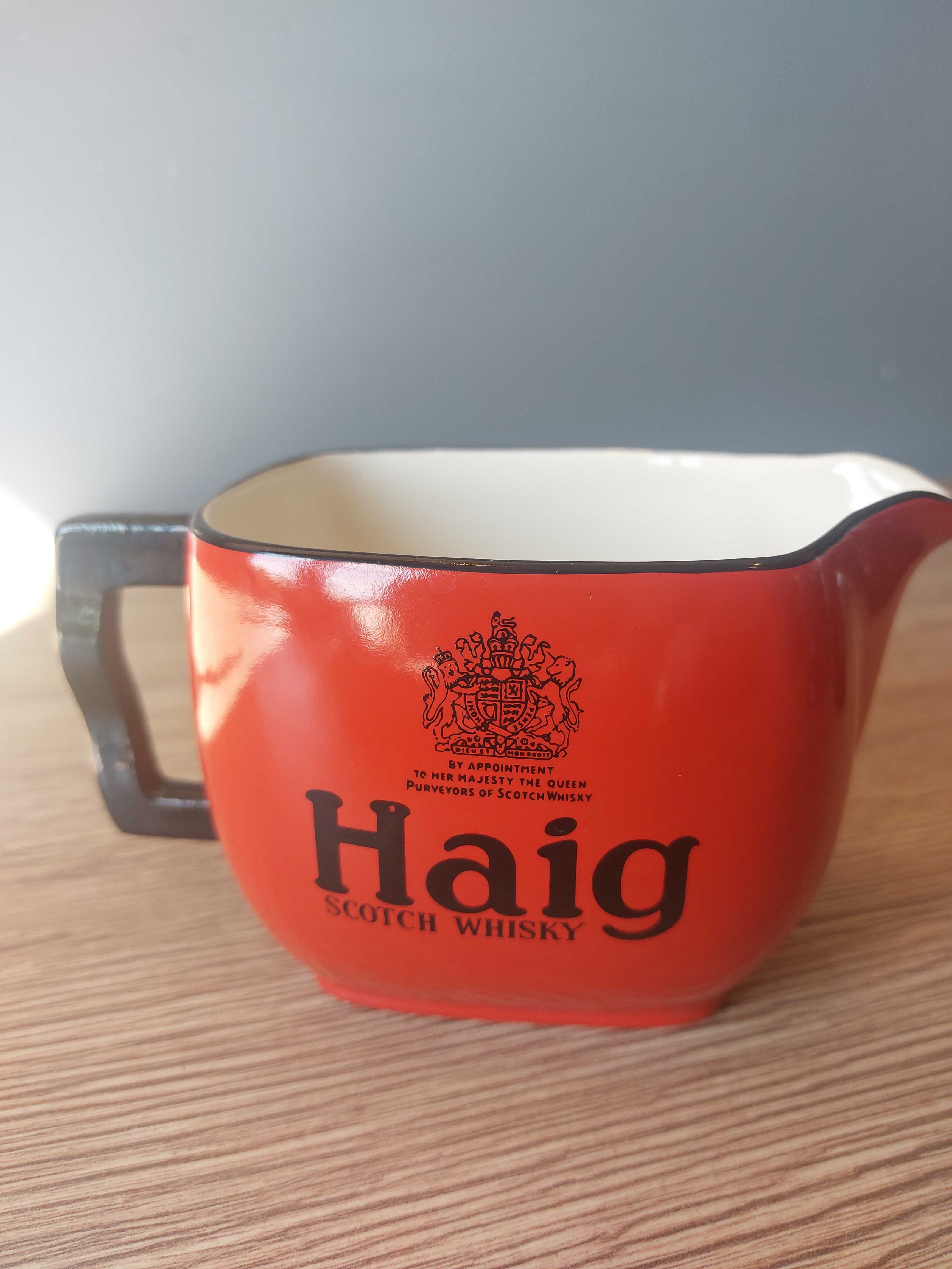 Oldschoolowy angielski dzbanek do wody-scotch whisky Haig