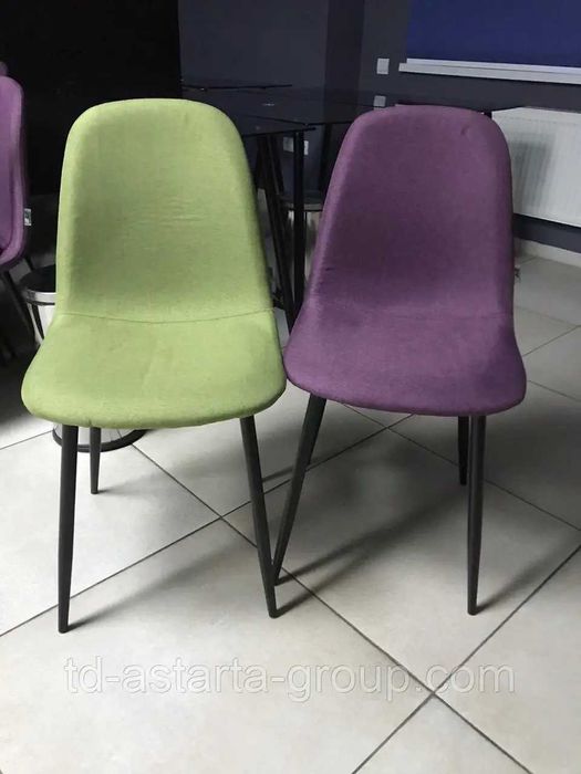 Стільці Лучія DC4724 оливка-фіалка Q19-22 Б/У
