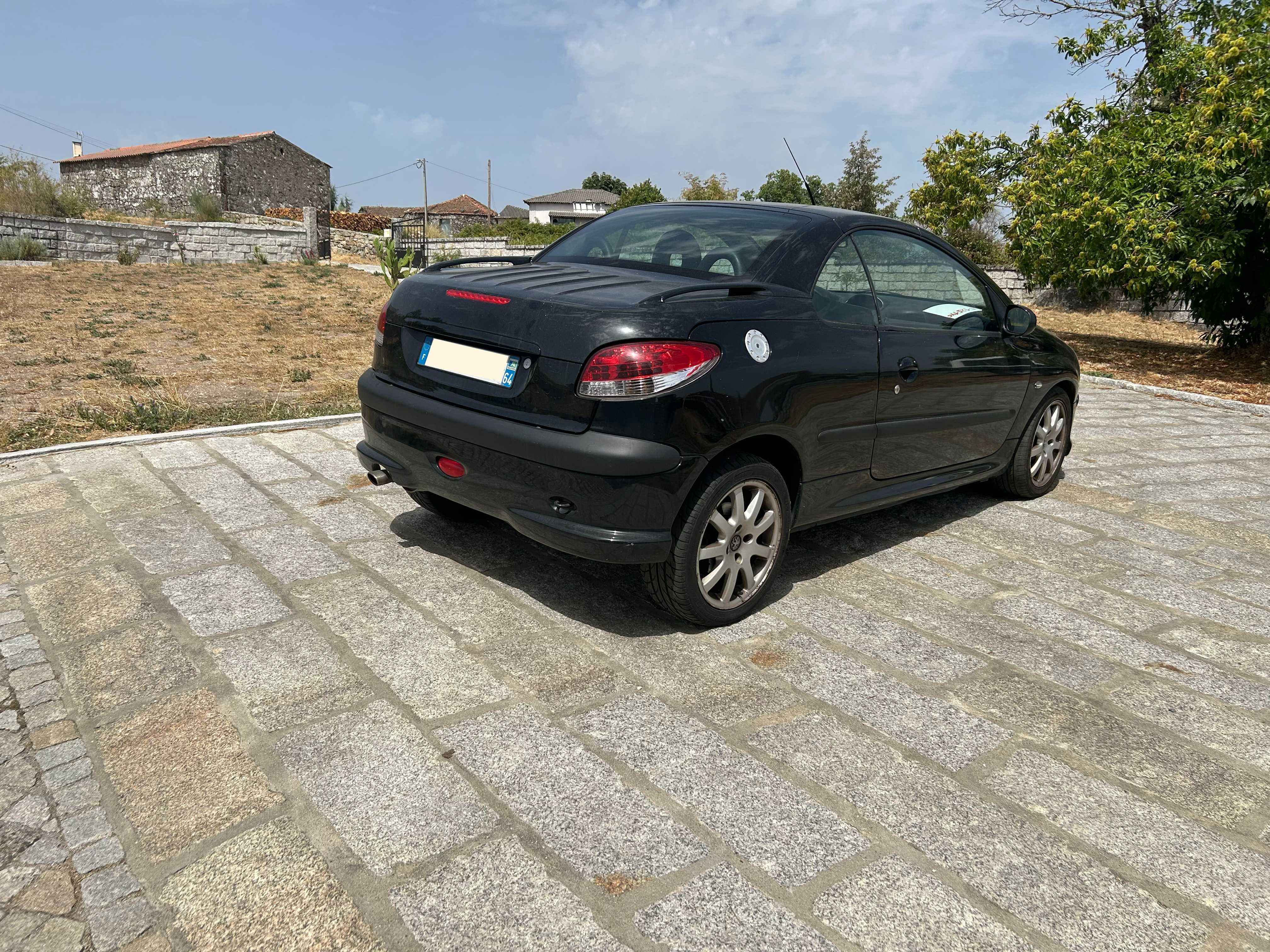 Peugeot 206 CC 2.0 16V – 136 CV (2001) + Carcaça 206 CC para peças
